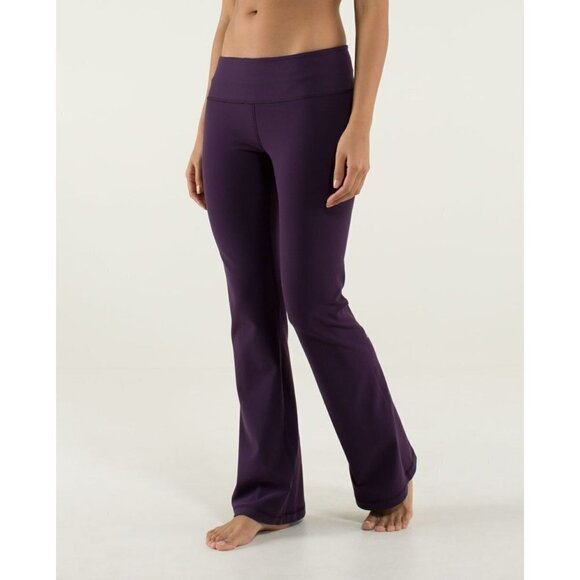 LULULEMON | REVERSIBLE  GROOVE PANT FULL-ON LUON - Picture 2 of 13